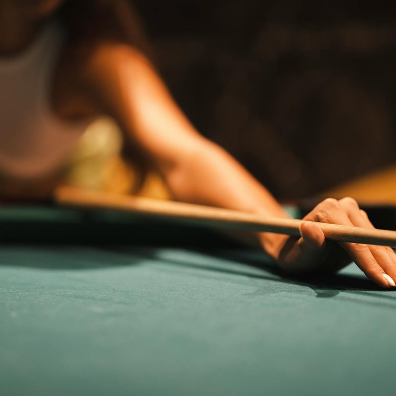 Close-up of a person's hands in a precise, calm position.